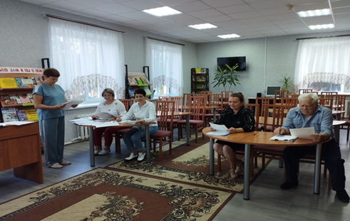 Заседания территориальной избирательной комиссии Хомутовского района.